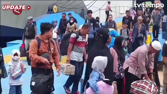 Sebanyak 14 Ribu Pemudik per Hari Mulai Padati Pelabuhan Tanjung Perak