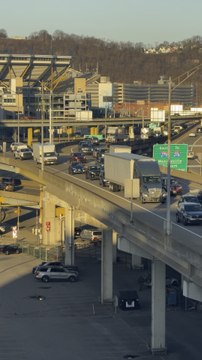 A location somewhere in Northside, near the 1-79 bridge, that leads to the Friendship Neighborhood. Pennsylvania Pittsburgh Pa
