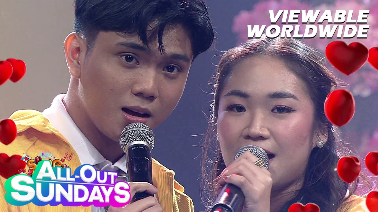 All-Out Sundays: ‘Sing Kilig’ pair Mcjeam and Nami share the color that represents their love team!