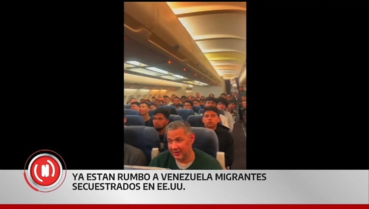 Rumbo a nuestra patria Venezuela, liberados y rescatados nuestros migrantes secuestrados en EE. UU.