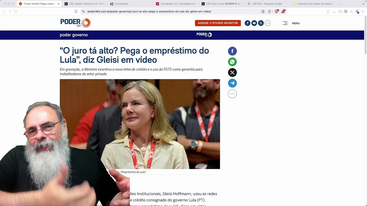 PEGUE seu PRÓPRIO DINHEIRO EMPRESTADO pagando JUROS para os BANCOS! O EMPRÉSTIMO do LULA VAI DAR M