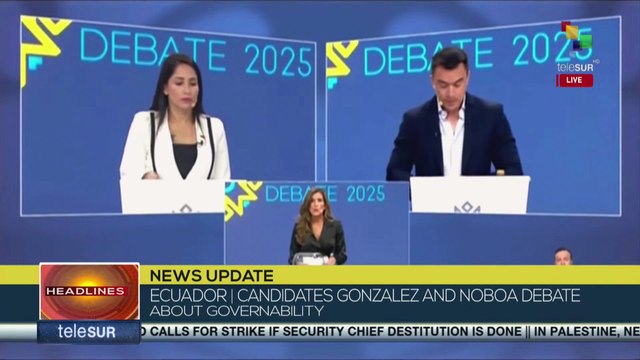 Ecuador | Presidential candidates debate about governability