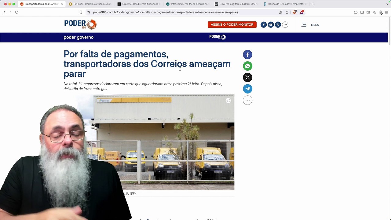TRANSPORTADORAS dos CORREIOS AMEAÇAM PARAR por FALTA de PAGAMENTO, mas VEM AÍ o MARKETPLACE