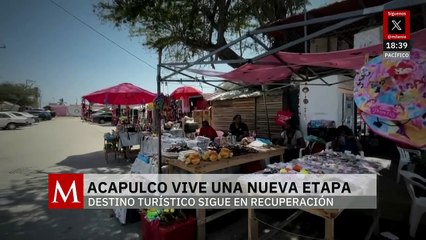Turismo en Acapulco se reactiva mientras continúa la reconstrucción