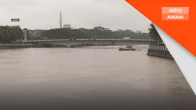 Paras air di beberapa sungai di Johor melepasi tahap bahaya, amaran