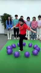 burst the balloon and win the prize. #challenge