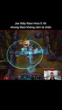 Jax thấy illaoi miss E rồi nhưng illaoi không cầm lá chắn #jax #illaoi #lienminhhuyenthoai #leagueoflegends