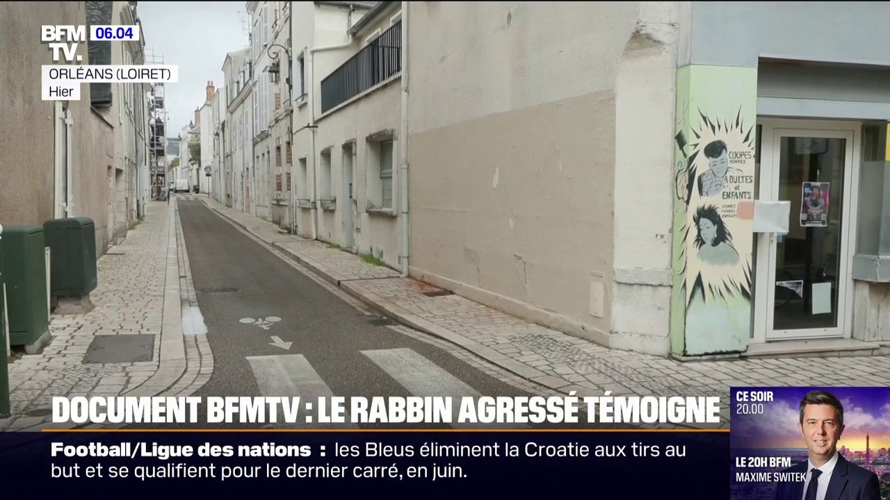 "Pour moi, c'était une question de temps avant d'avoir une agression" : le rabbin de la synagogue d'Orléans témoigne après son agression