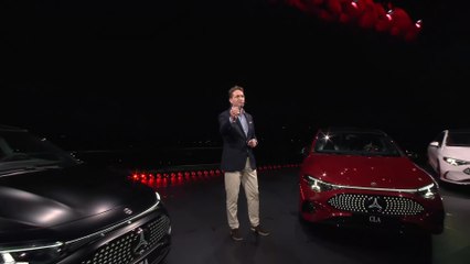 World Premiere in Rome - The all-new Mercedes-Benz CLA MB.OS reveal