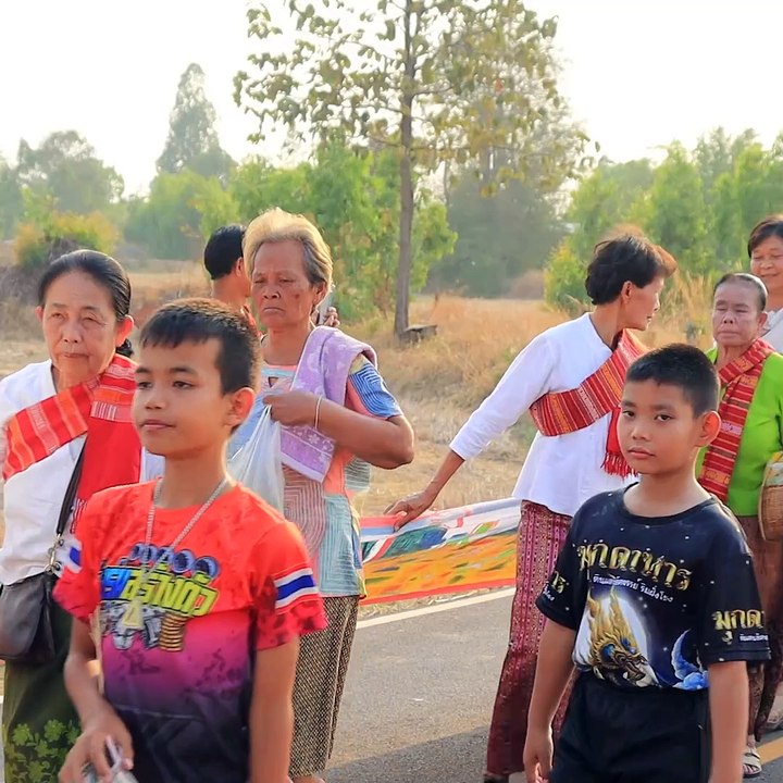 แห่ผะเหวดเข้าเมือง บุญผะเหวด วัดวารีเกษมราษฎร์ #บุญผะเหวด #บุญผะเหวดร้อยเอ็ด