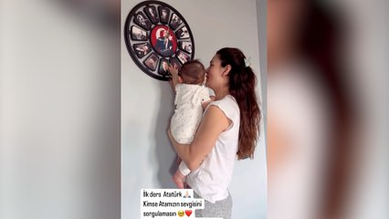 Yıldız Çağrı Atiksoy, Atatürk'ü Minik Kızına Tanıttığı Anı Paylaştı 🇹🇷