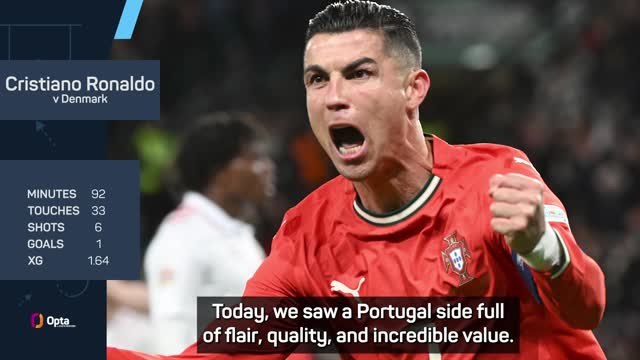 Martinez explains 'important' Ronaldo substitution