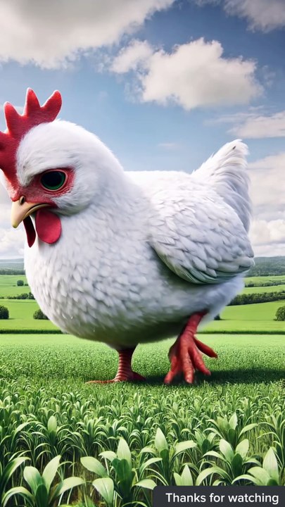 The story of a hen that never lays eggs 😭  #ai #hen #egg