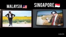 Switching from disc 1 to disc 2 (Mr. Bean's Hoilday, Malaysia vs Singapore comparison)