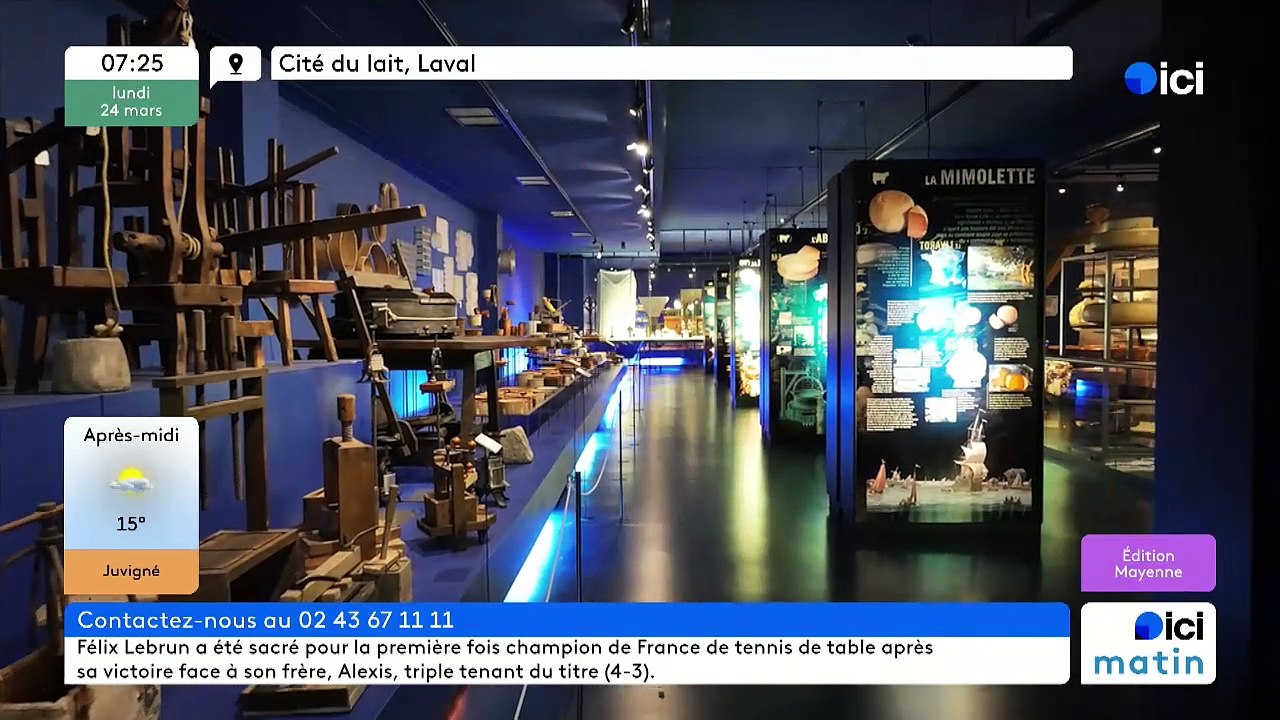 24/03/2025 - ici matin par ici Mayenne en vidéo