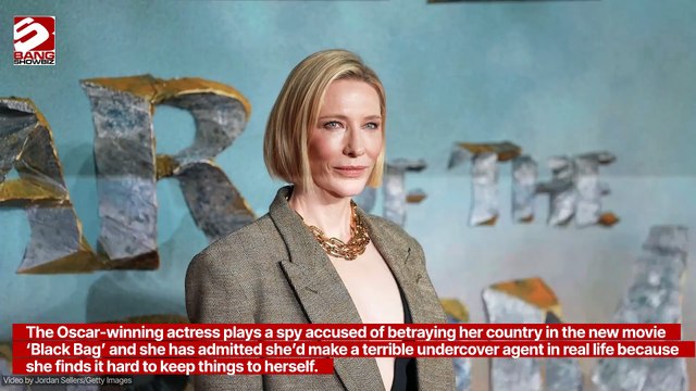 Black Bag Star Cate Blanchett Can’t Keep a Secret