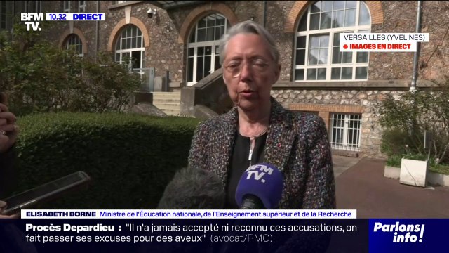 Comportements inappropriés au lycée Notre-Dame d'Espérance à Saint-Nazaire: Le directeur a été suspendu , confirme Élisabeth Borne