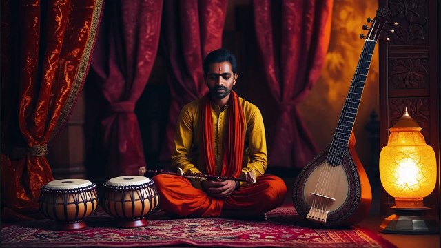 Indian Tabla & Sitar Instrumental Music - Traditional Classical Music for Meditation & Relaxation