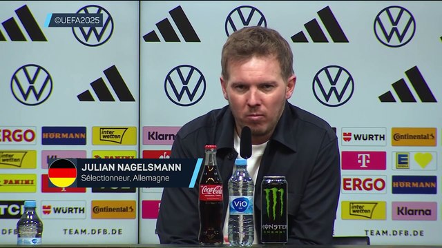 Nagelsmann : “Nous avons joué un football incroyablement beau en 1ère période”
