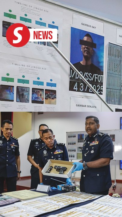 Man who robbed Kota Damansara goldsmith is auxiliary cop, say police
