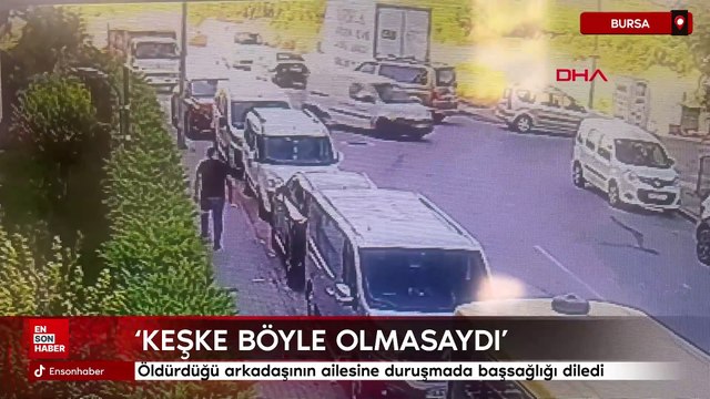 Bursa'da öldürdüğü arkadaşının ailesine duruşmada başsağlığı diledi