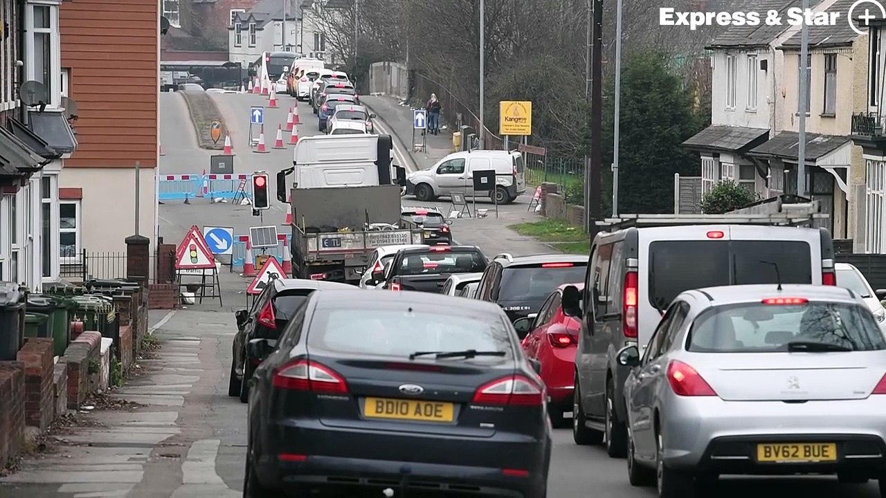 Substantial traffic delays are expected for the next five months on Rose Hill, Willenhall.