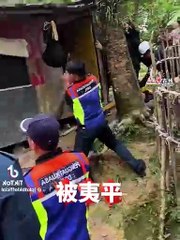 吉隆坡市政厅联合行动拆除9个非法外籍人士聚居木屋 🏠