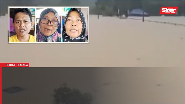 'Persiapan raya semua dah tak ada, dihanyut banjir'