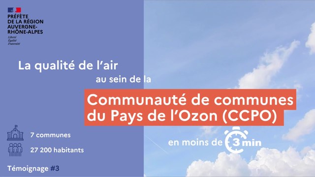 Comment améliorer la qualité de l'air de ma commune ? Témoignage de la Communauté de communes du Pays de l'Ozon