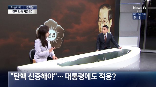 [아는기자]첫 ‘대통령 권한대행’ 탄핵 기각, 이유는?