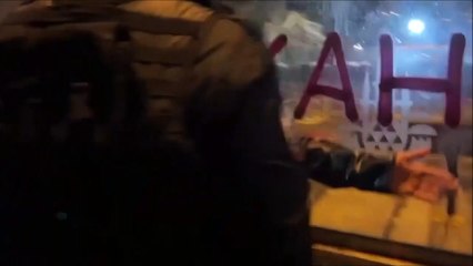 Saraçhane'deki protestolar ve polis müdahalesine damga vuran görüntü