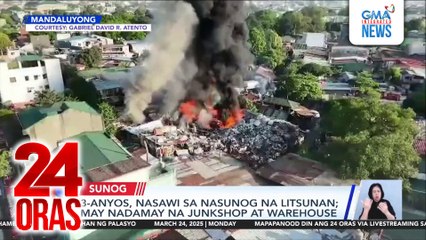 3-anyos, nasawi sa nasunog na litsunan; may nadamay na junkshop at warehouse | 24 Oras