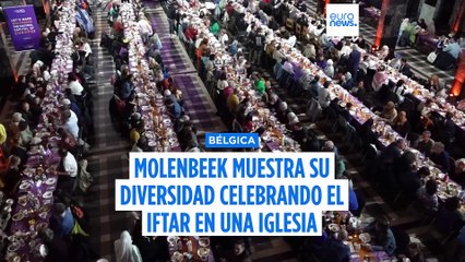 Molenbeek muestra su diversidad celebrando el iftar en una iglesia