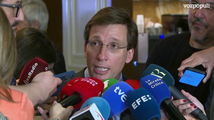 Almeida le recuerda a Sánchez lo que dijo en 2018