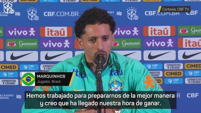 Marquinhos en rueda de prensa: Incidente de Vinicius, previa Argentina...