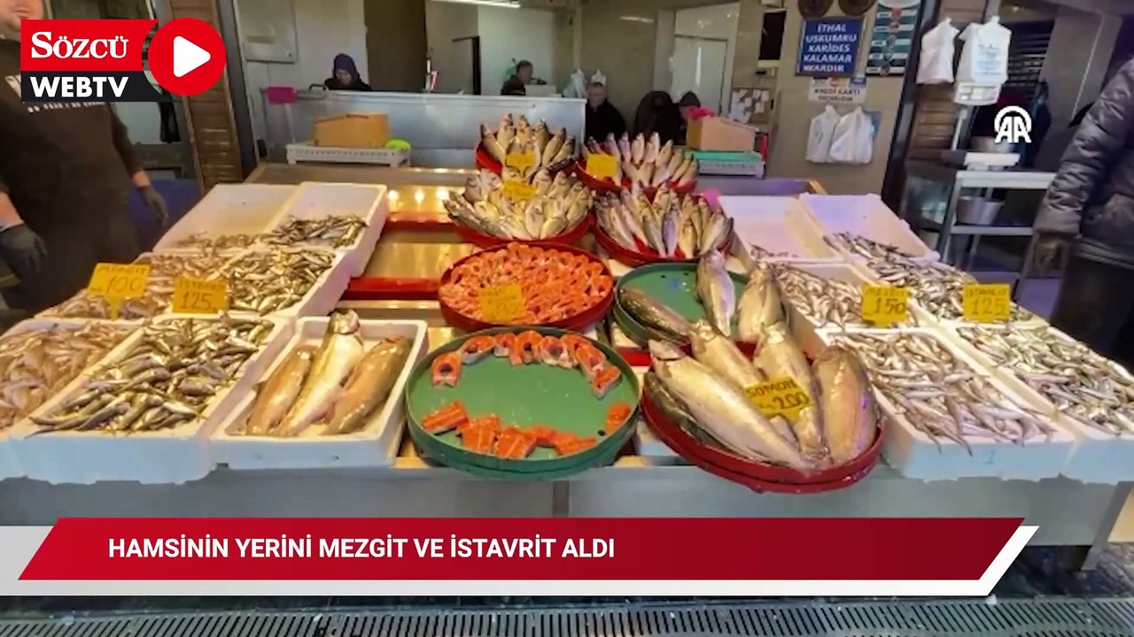 Hamsinin yerini mezgit ve istavrit aldı