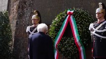 Mattarella all'81° anniversario dell'eccidio delle Fosse Ardeatine