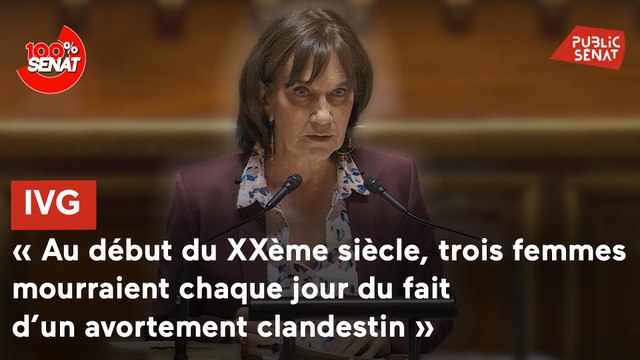 100% Sénat - Le Sénat réhabilite les femmes ayant avorté avant 1975