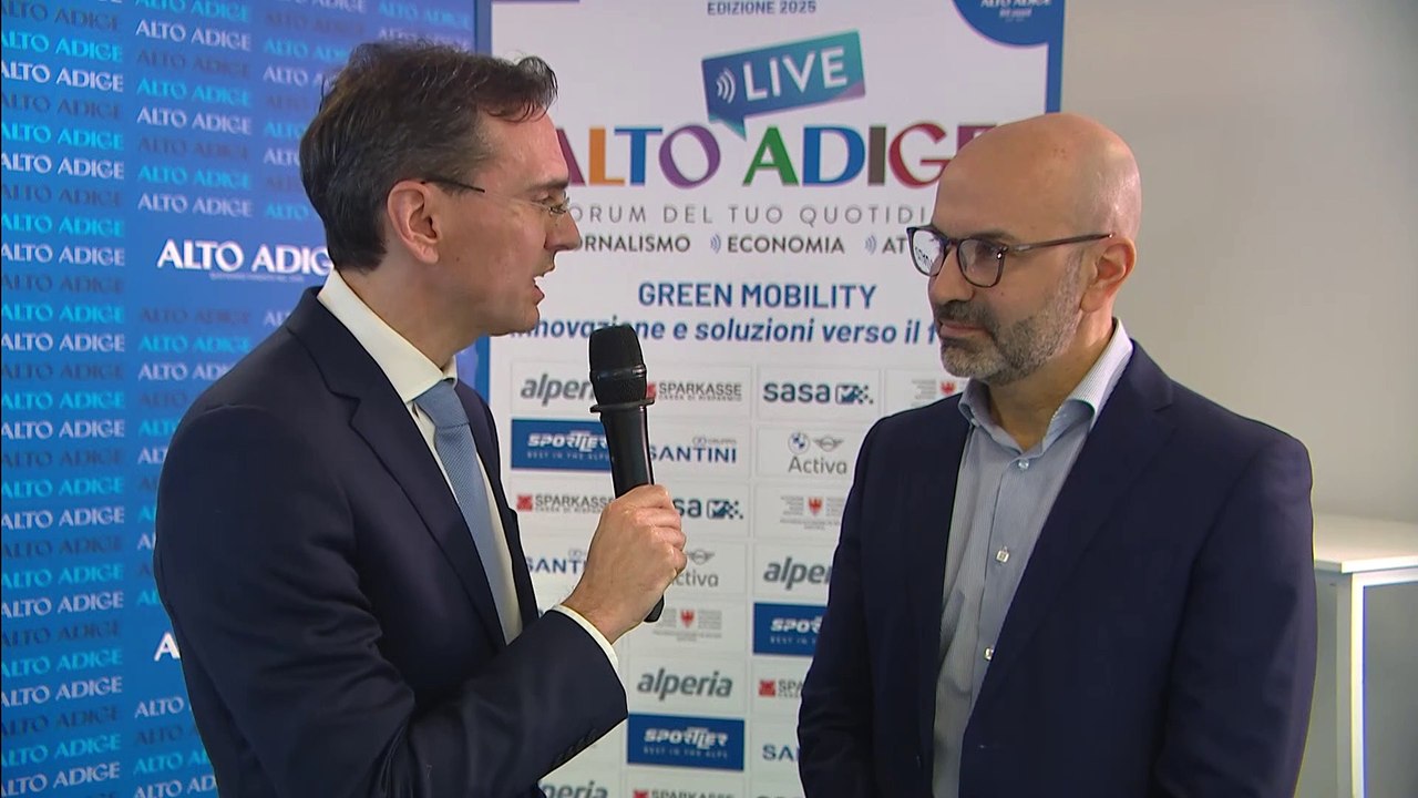 Forum 2025, il direttore dell'Alto Adige intervista Mauro Santini (Ceo Gruppo Santini)