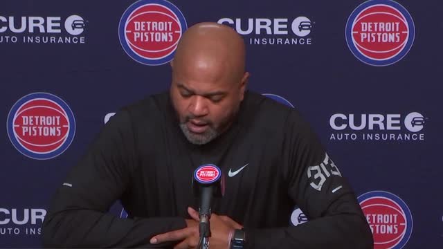 Pistons - Bickerstaff : ''Holland a été fabuleux ce soir''
