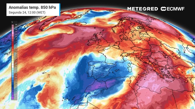 A anomalia térmica irá inverter-se nos próximos dias, com o aumento das temperaturas em Portugal continental