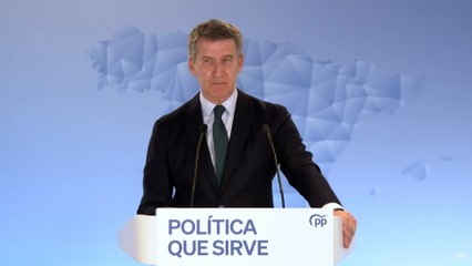 Feijóo exige a Sánchez un debate del estado de la Nación