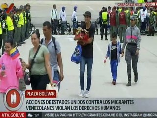 Caraqueños resaltan importancia del Plan Vuelta a la Patria en la garantía de DD.HH. de migrantes
