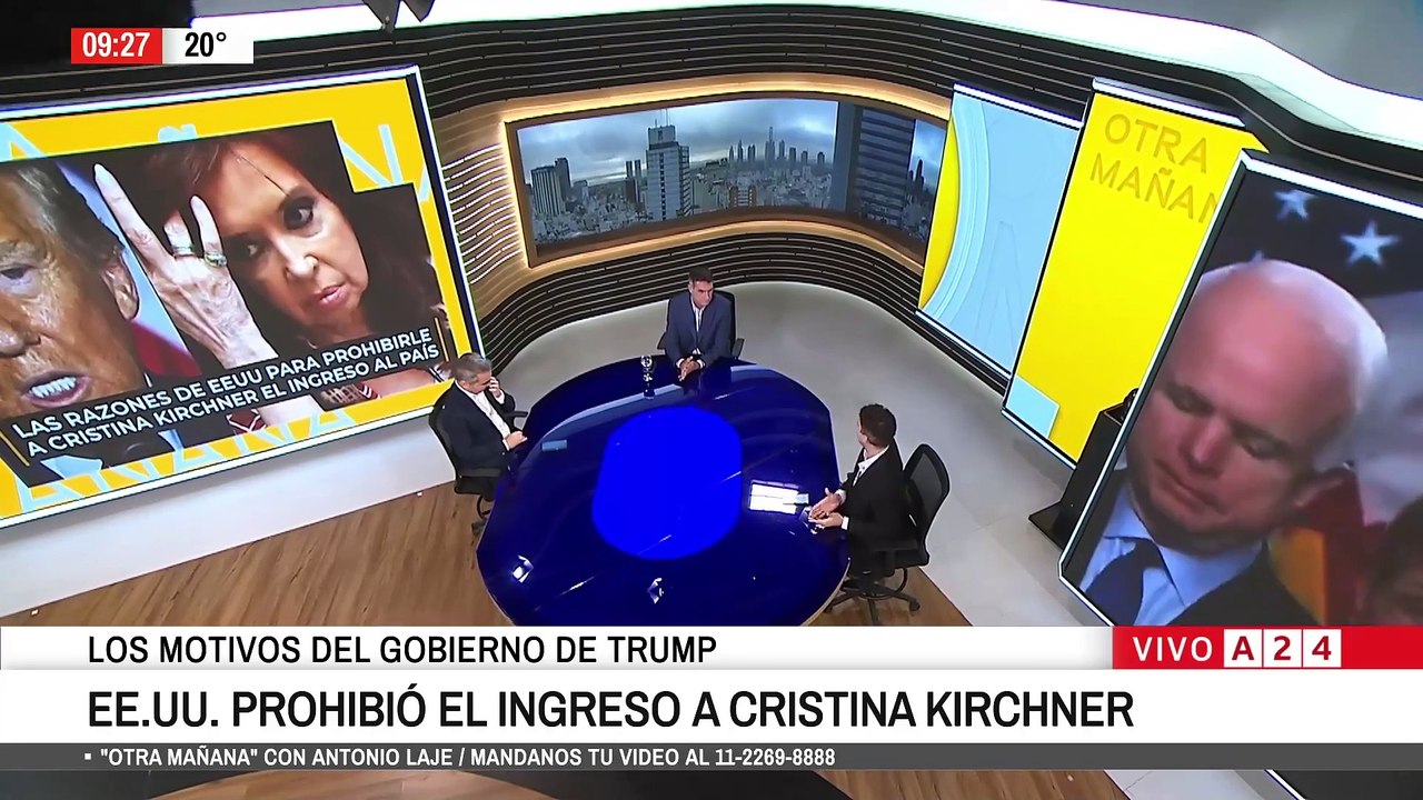 📢 EE.UU.: LOS MOTIVOS DEL GOBIERNO DE DONALD TRUMP PARA PROHIBIR EL INGRESO DE CRISTINA KIRCHNER