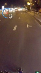 Me and the homie almost crashed!