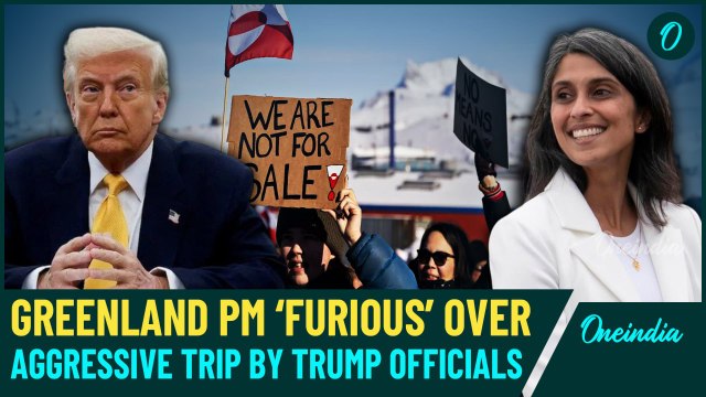 Trump’s SHOCKING Greenland Takeover Move | US Officials Heading to Greenland| Greenland PM ‘Furious