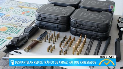 Desmantelan red de tráfico de armas; hay dos arrestados | El Despertador
