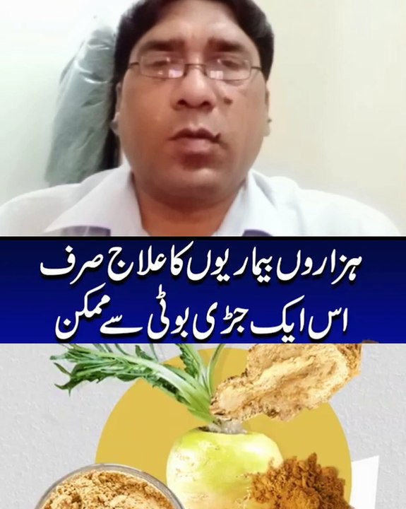 بہت ساری بیماریوں کا صرف ایک جڑی بوٹی سے علاج