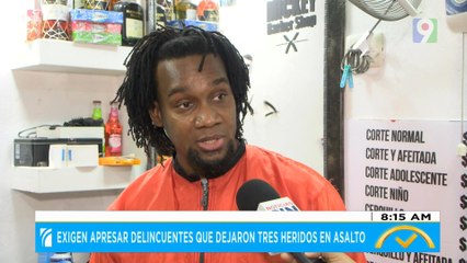 Exigen apresar delincuentes que dejaron tres heridos en asalto | El Despertador