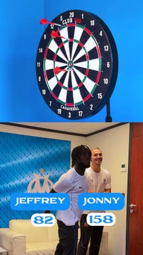 Fléchettes avec Jonathan Rowe et Jeffrey De Lange